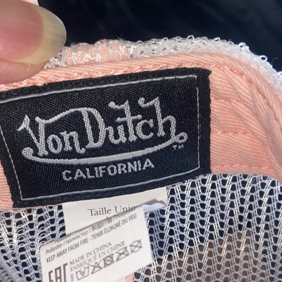 Light Pink Mesh Cap - Picture 6 of 6